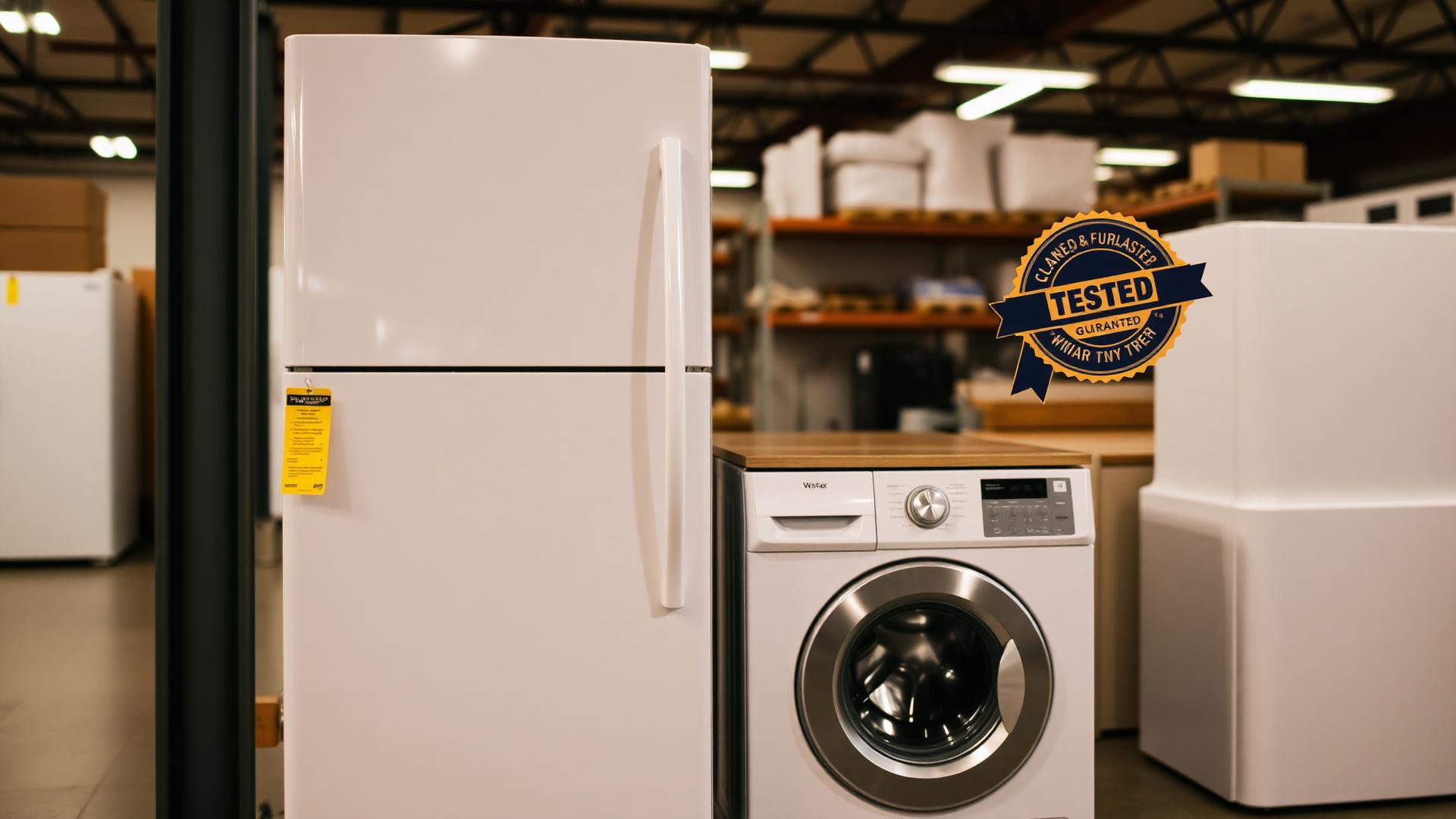 Used appliances in Columbus — tested, warrantied, from $149.
